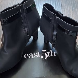 East 5th Black Booties